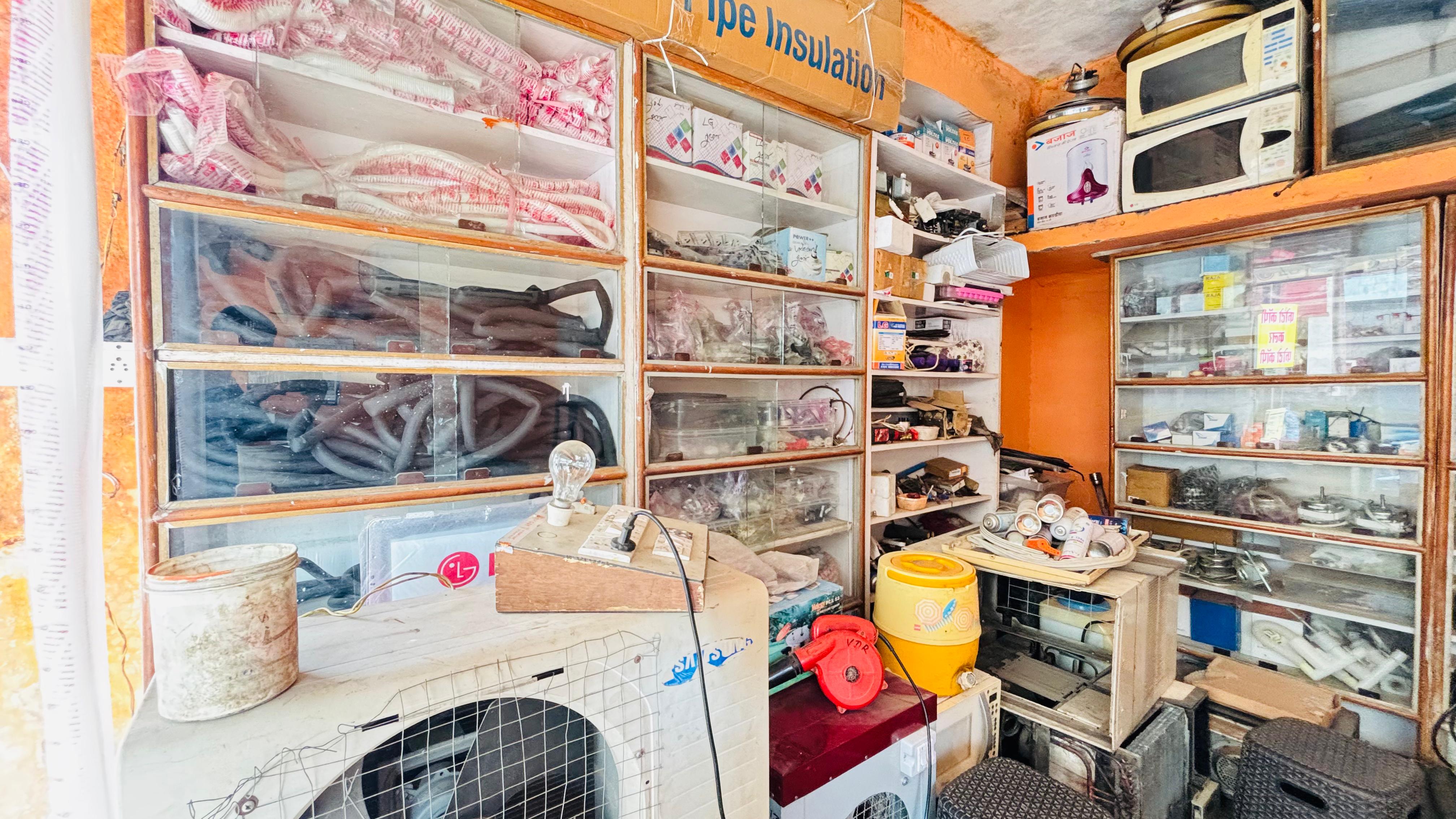 Woodex White Coated Staircase Floating