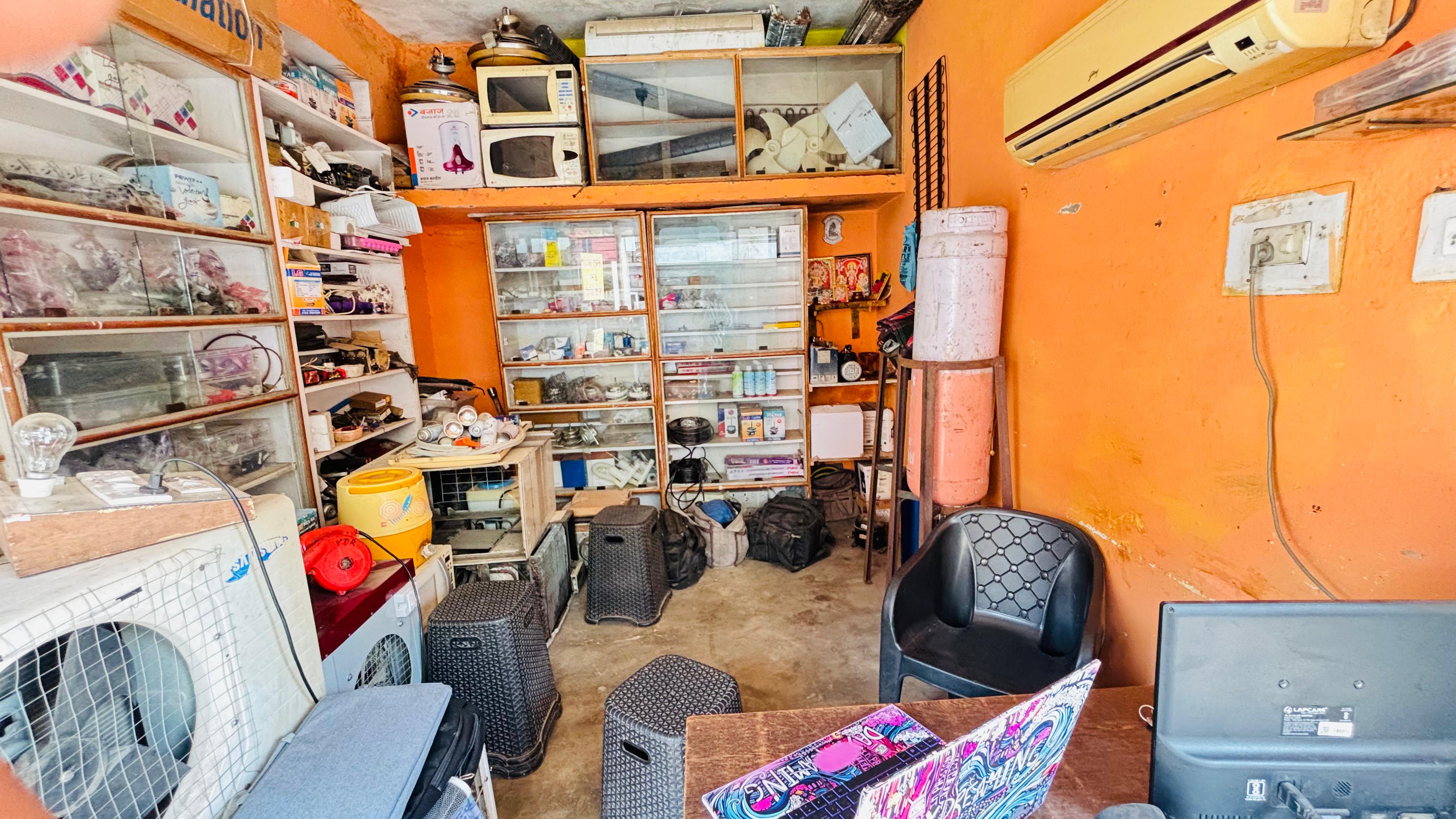 Navy Blue & White Striped Area Rugs